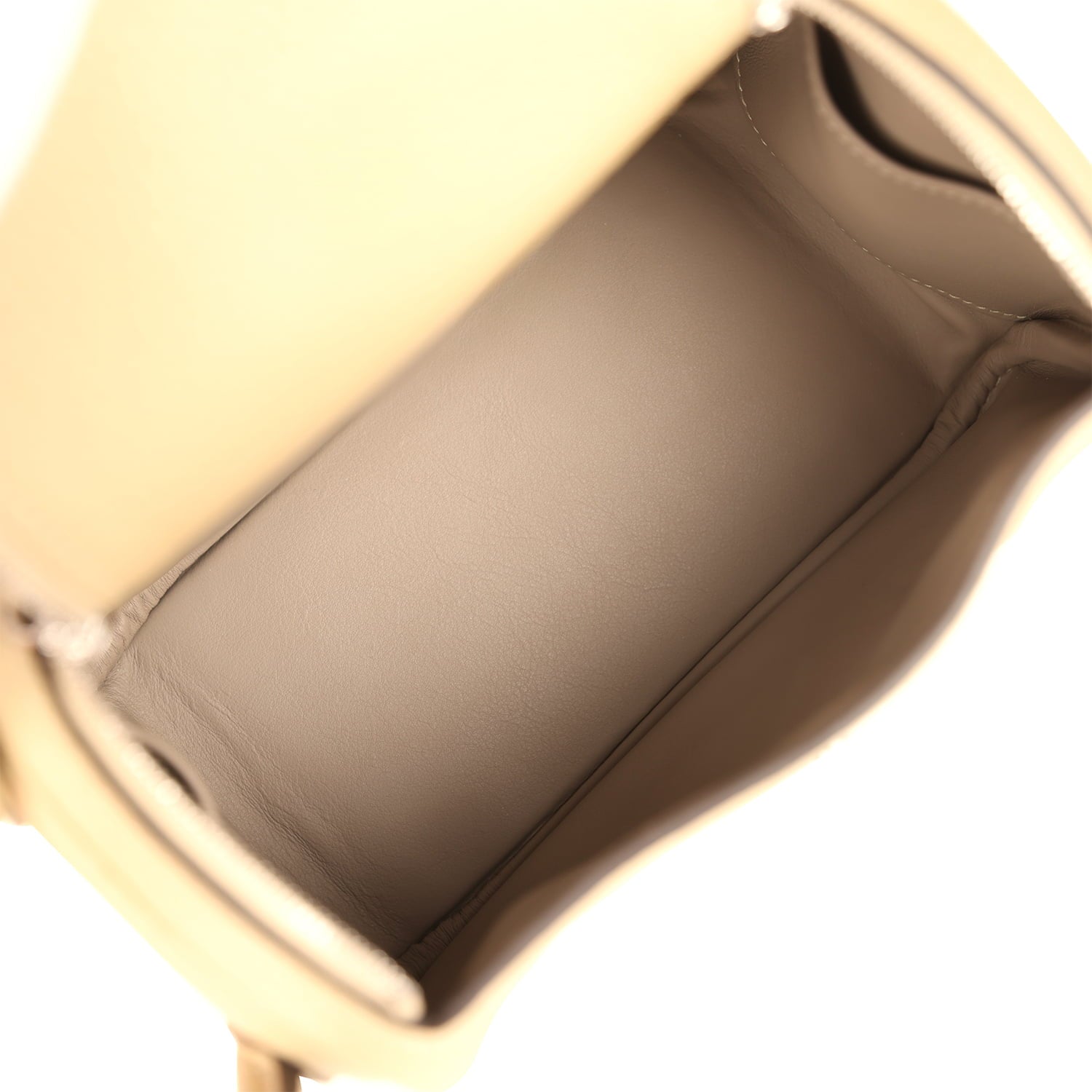 Hermes Mini Lindy II Trench Verso Clemence Palladium Hardware