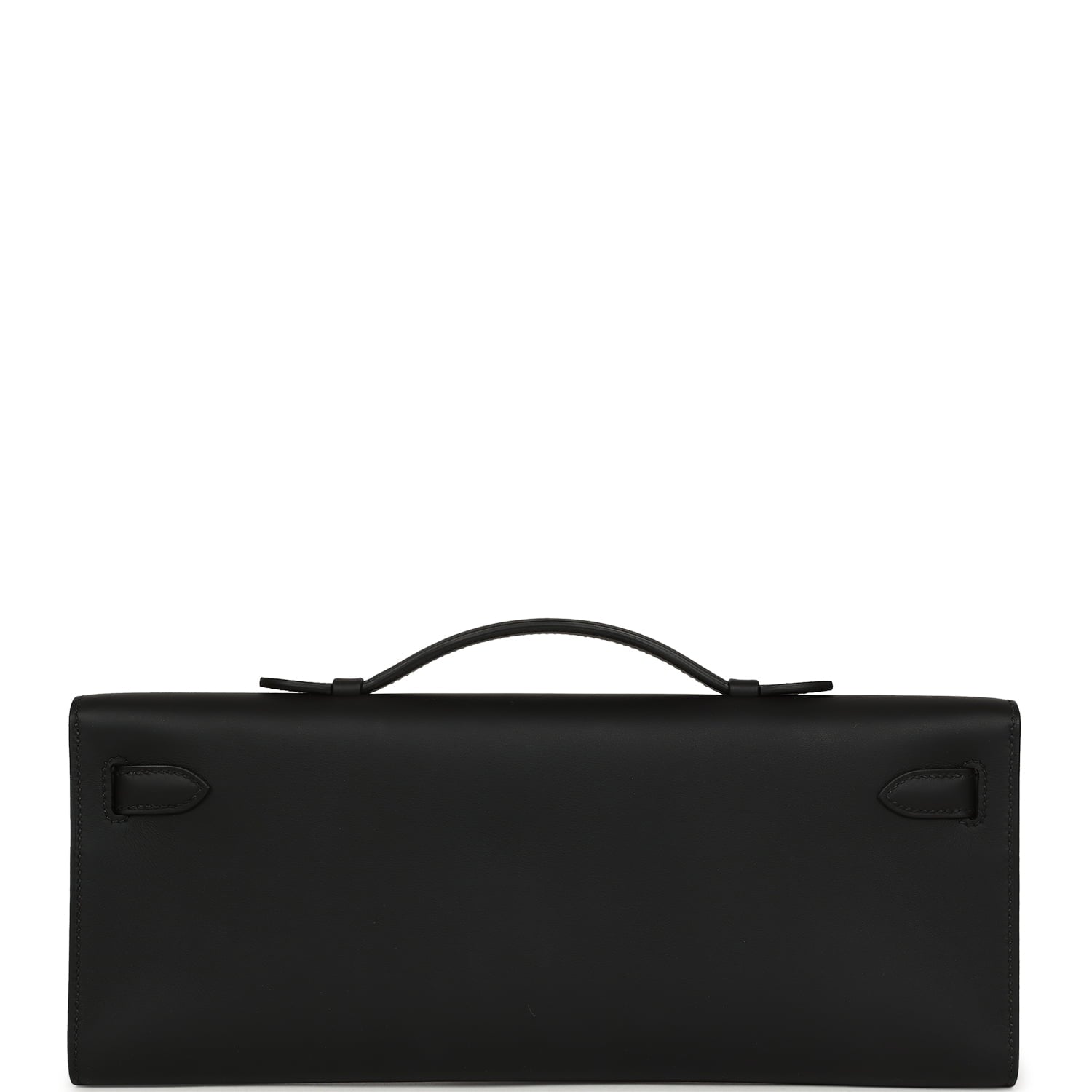 Hermes Kelly Cut Black Swift Gold Hardware