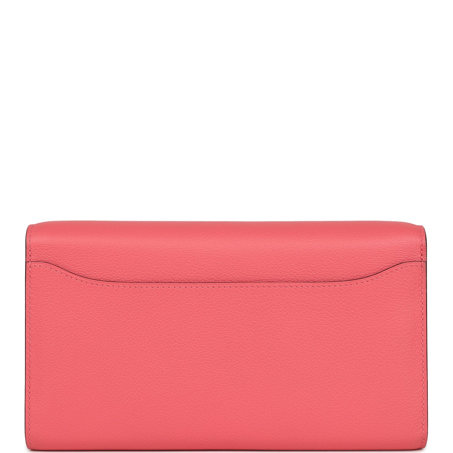 Hermes Constance Wallet To Go Rose Azalee Evercolor Palladium Hardware