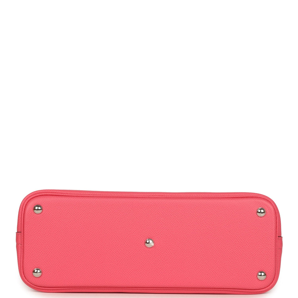 Hermes Special Order (HSS) Bolide 27 Rose Azalee and Gris Mouette Epsom Palladium Hardware