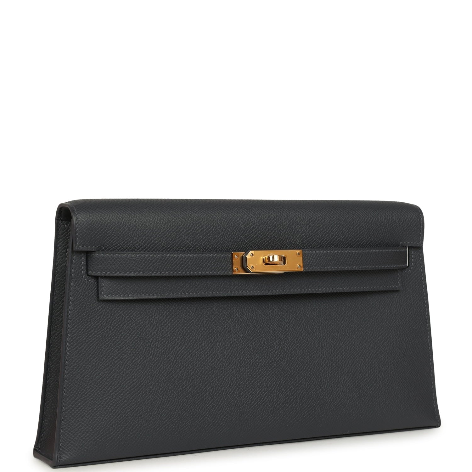 Hermes Kelly Elan Ardoise Gold Hardware