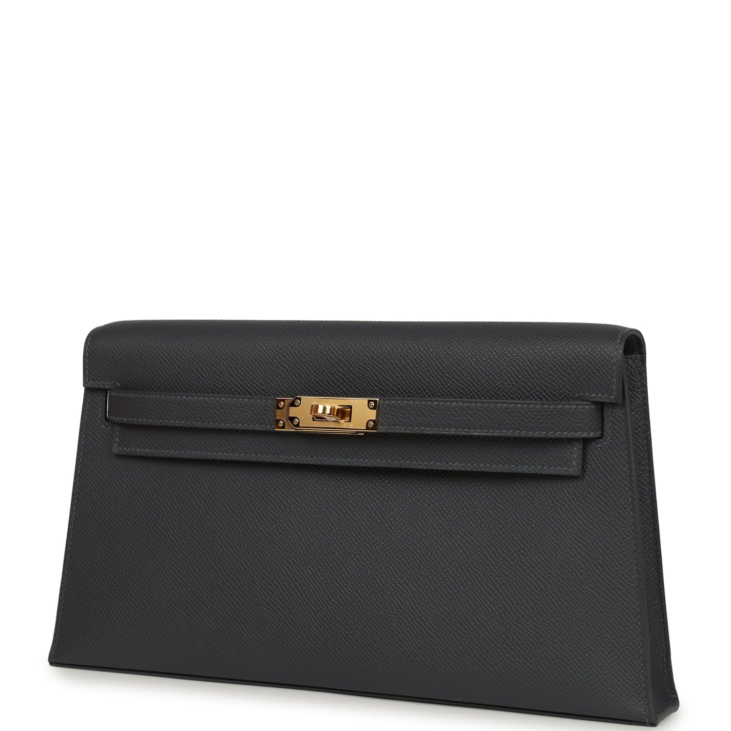 Hermes Kelly Elan Ardoise Gold Hardware