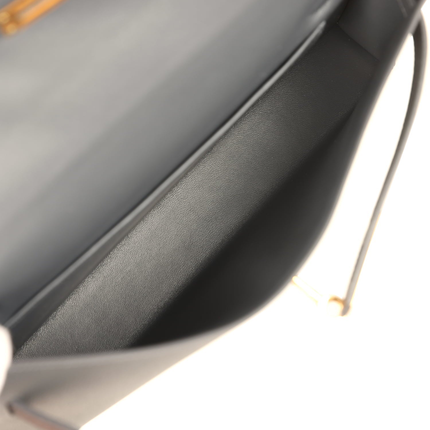 Hermes Kelly Elan Ardoise Gold Hardware