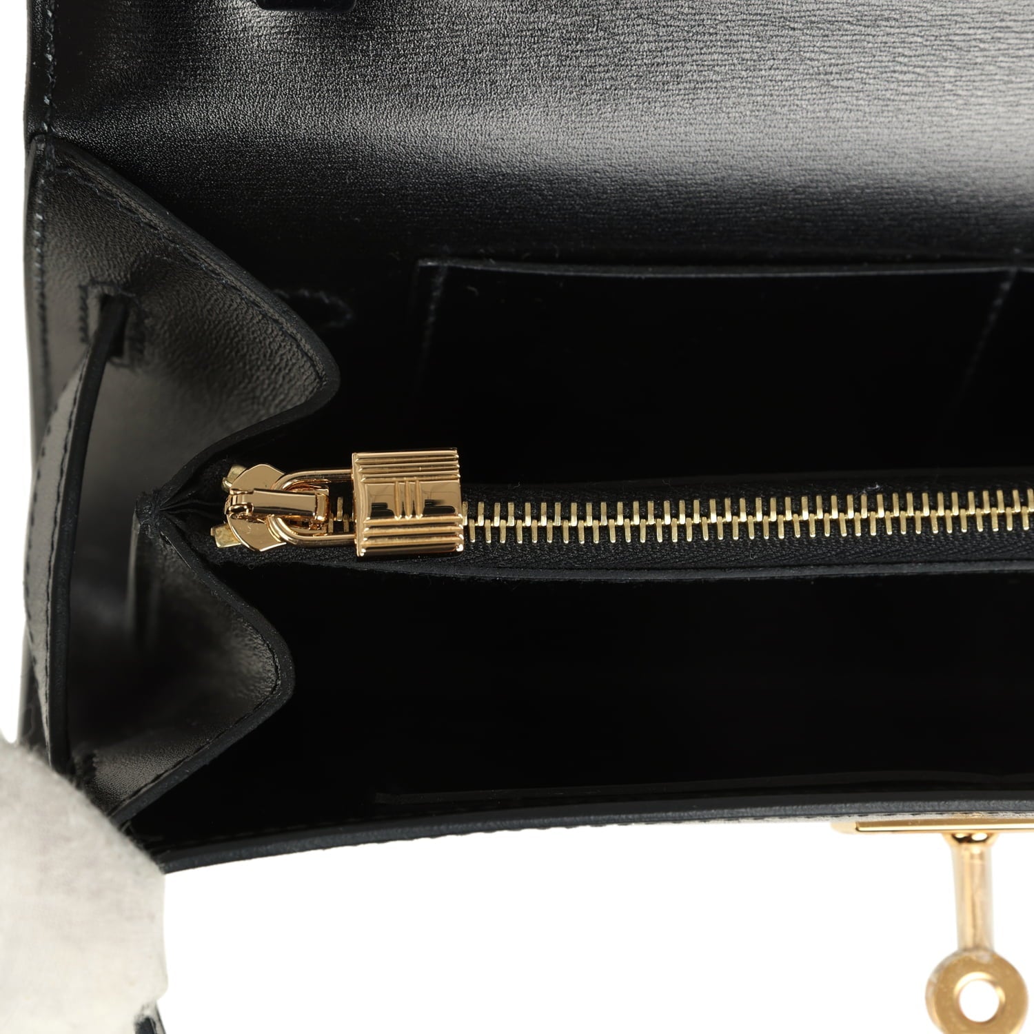 Hermes Kelly Wallet To Go Rock Black Box Gold Hardware