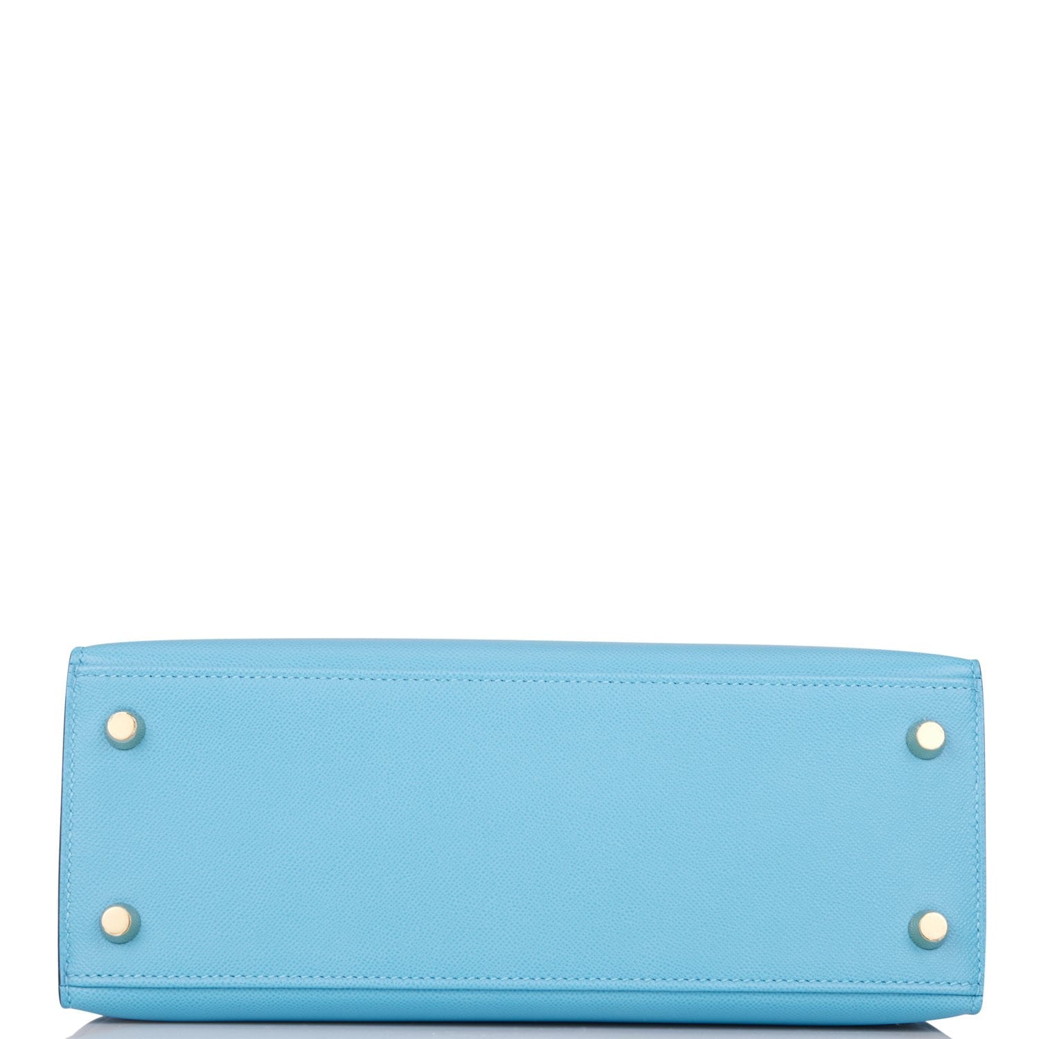 Hermes Kelly Sellier 25 Bleu du Nord Epsom Gold Hardware