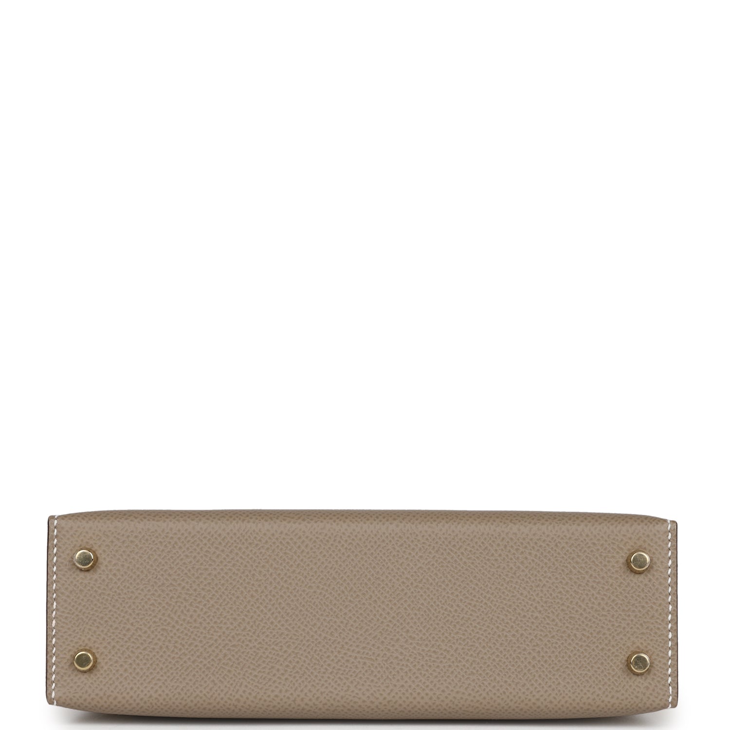 Hermes Special Order (HSS) Kelly 20 Nata and Gris Asphalte Epsom Sellier Permabrass Hardware