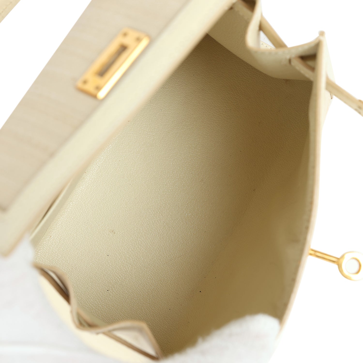 New Hermes Kelly Sellier 20 Parchemin Crinoline and Box Gold Hardware