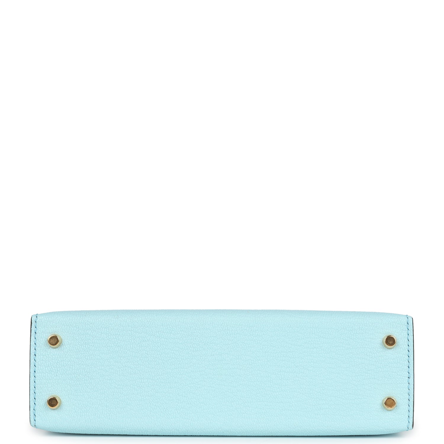 Hermes Kelly Sellier 20 Bleu Zephyr Chevre Gold Hardware