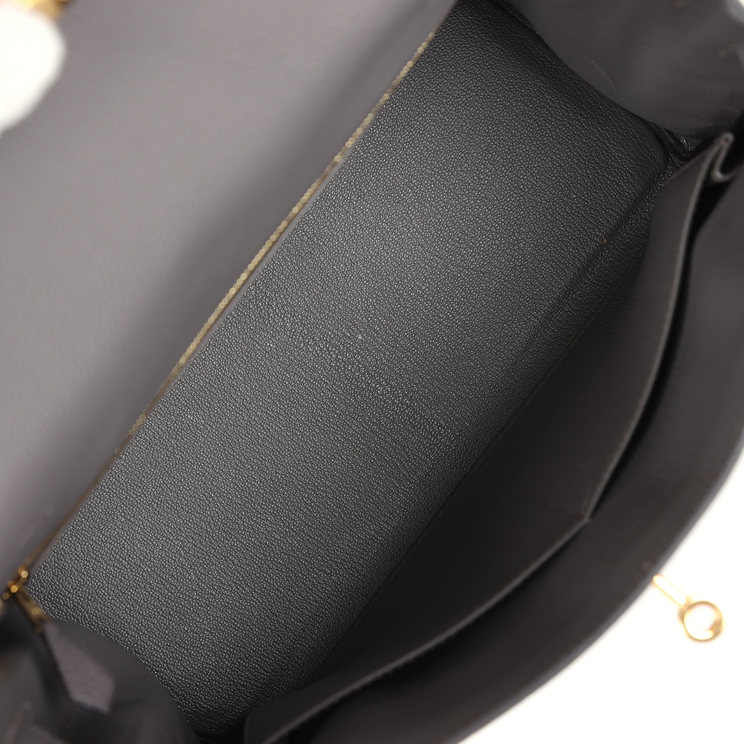 Hermes Kelly Retourne 28 Etain Togo Gold Hardware