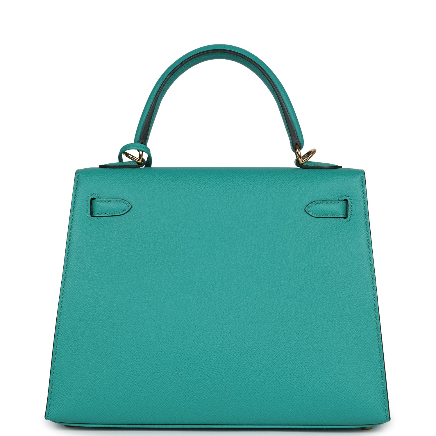 New Hermes Kelly Sellier 25 Vert Verone Epsom Gold Hardware