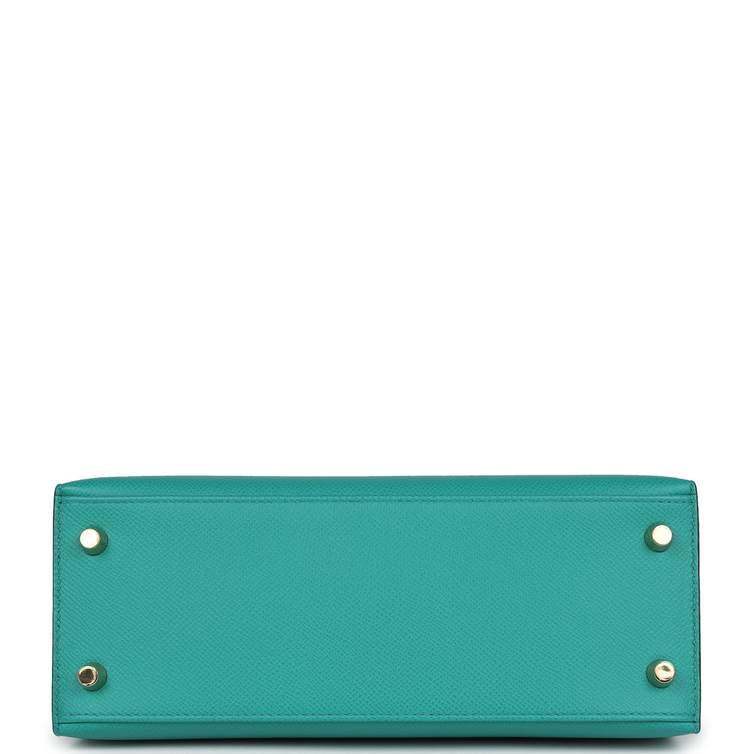 New Hermes Kelly Sellier 25 Vert Verone Epsom Gold Hardware