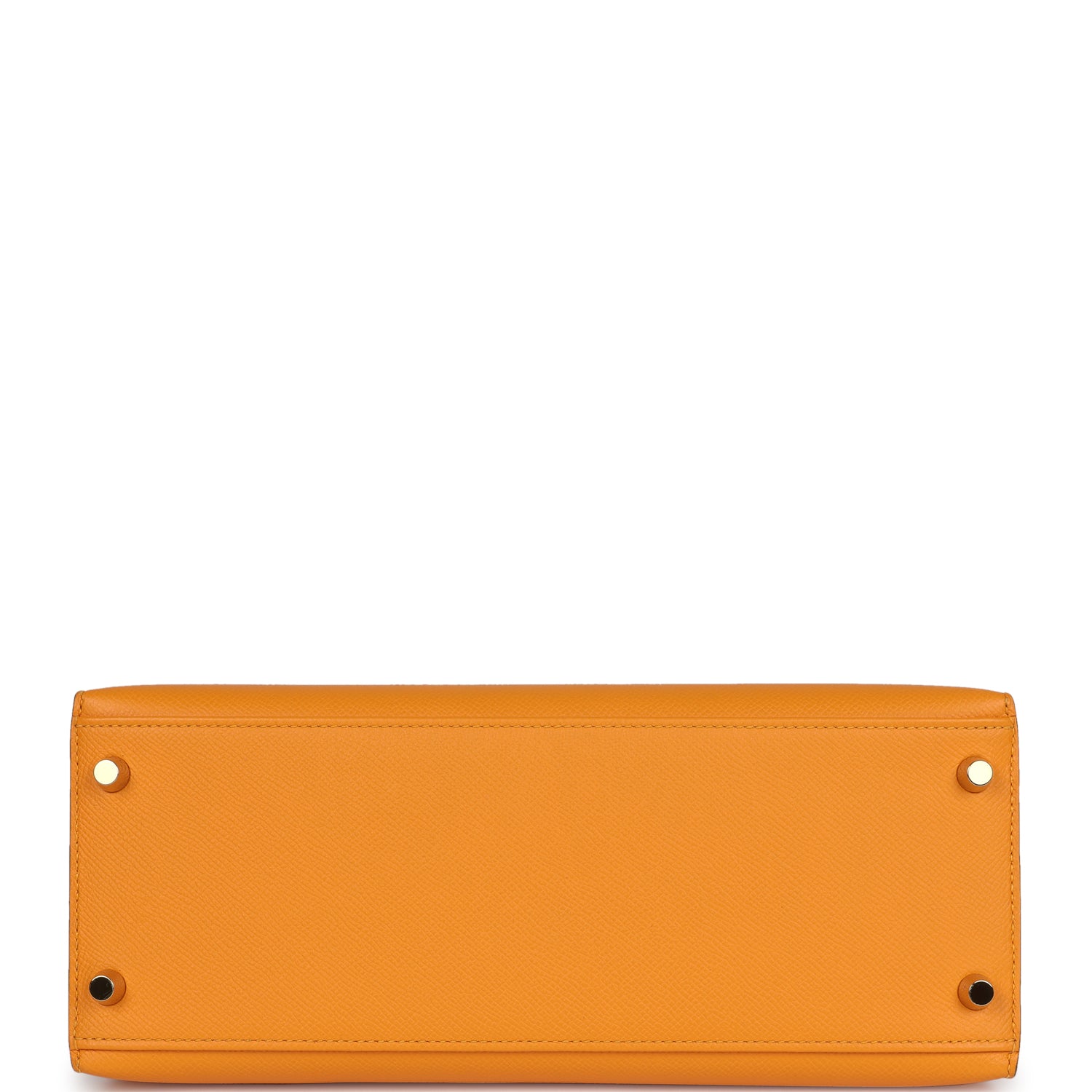 Pre-owned Hermes Special Order (HSS) Kelly Sellier 28 Jaune D'Or Epsom Gold Hardware