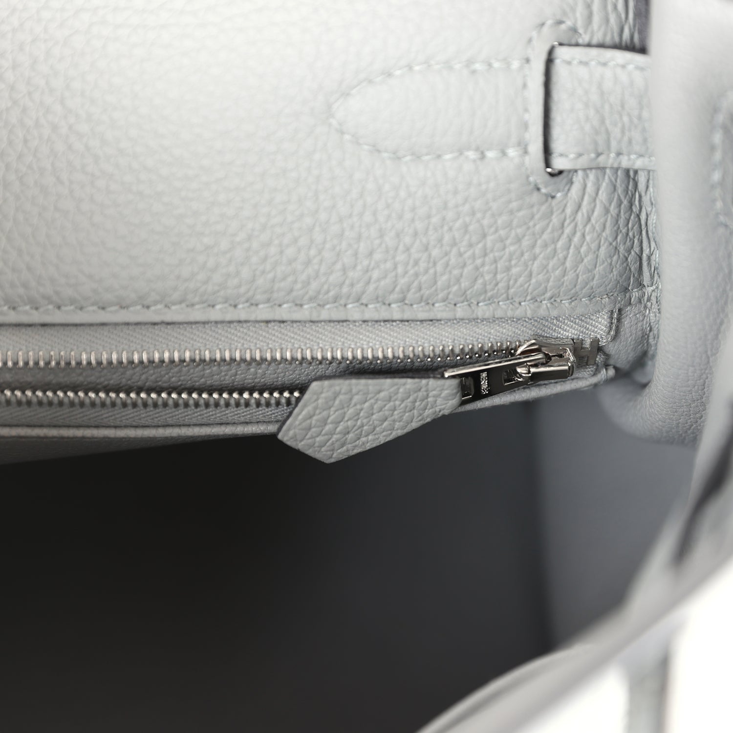 Hermes Kelly Retourne 28 Gris Mouette Togo Palladium Hardware