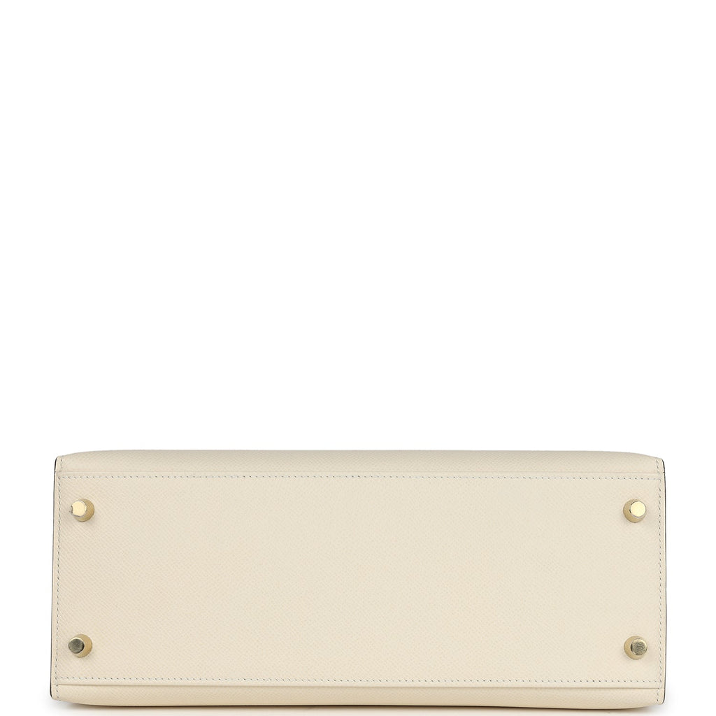 Hermes Kelly Sellier 28 Nata Epsom Gold Hardware