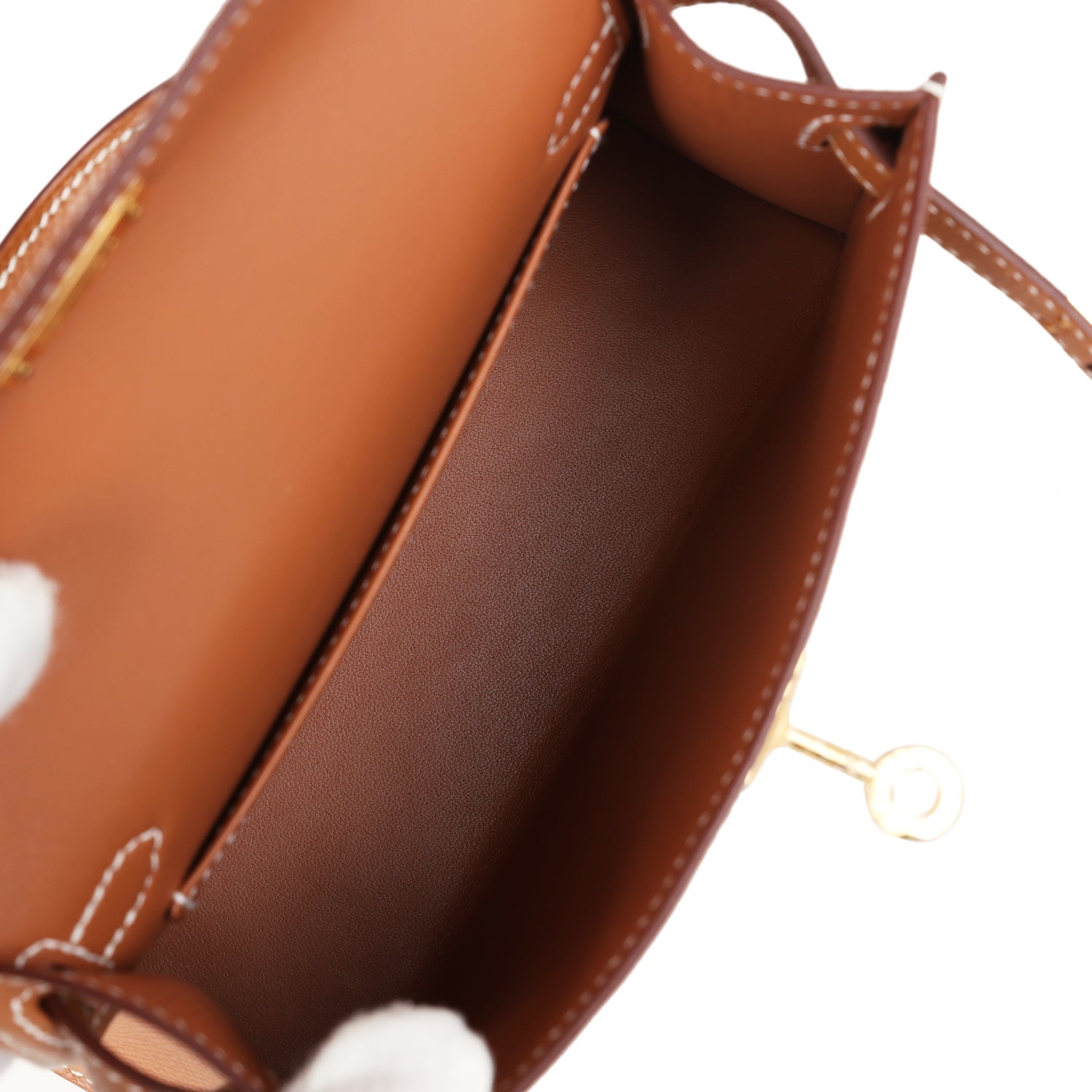 Hermes Kelly Sellier 20 Gold Epsom Gold Hardware