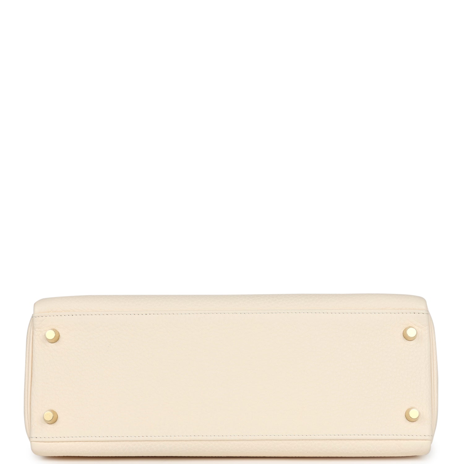 Pre-owned Hermes Kelly Retourne 32 Nata Clemence Gold Hardware