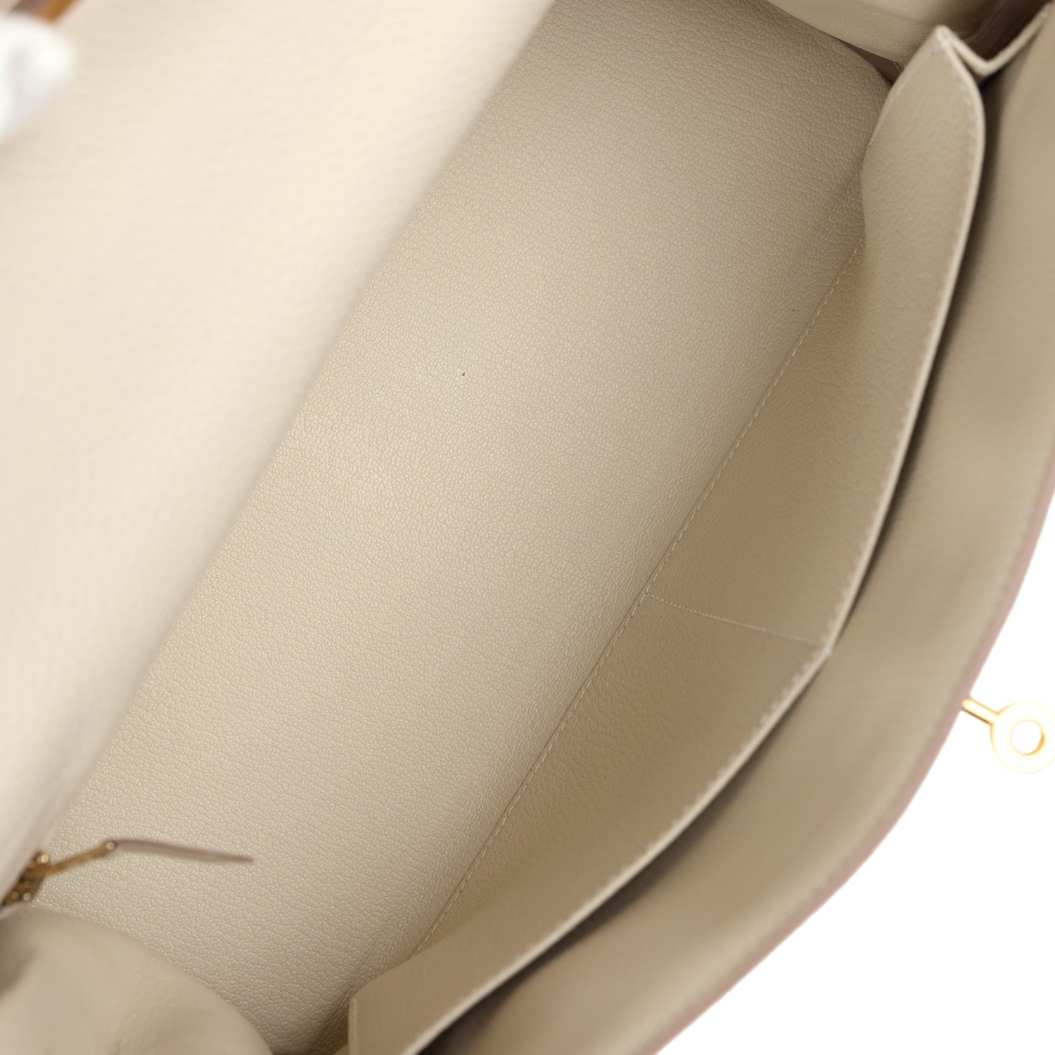New Hermes Kelly Retourne 32 Craie Togo Gold Hardware