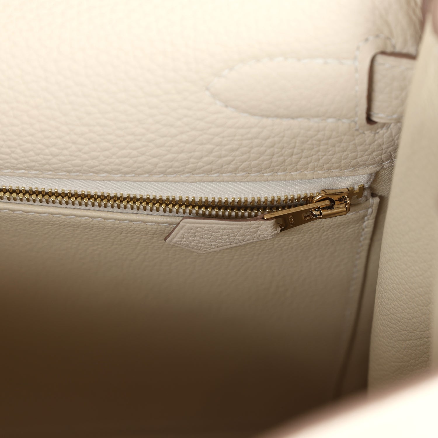 New Hermes Kelly Retourne 32 Craie Togo Gold Hardware