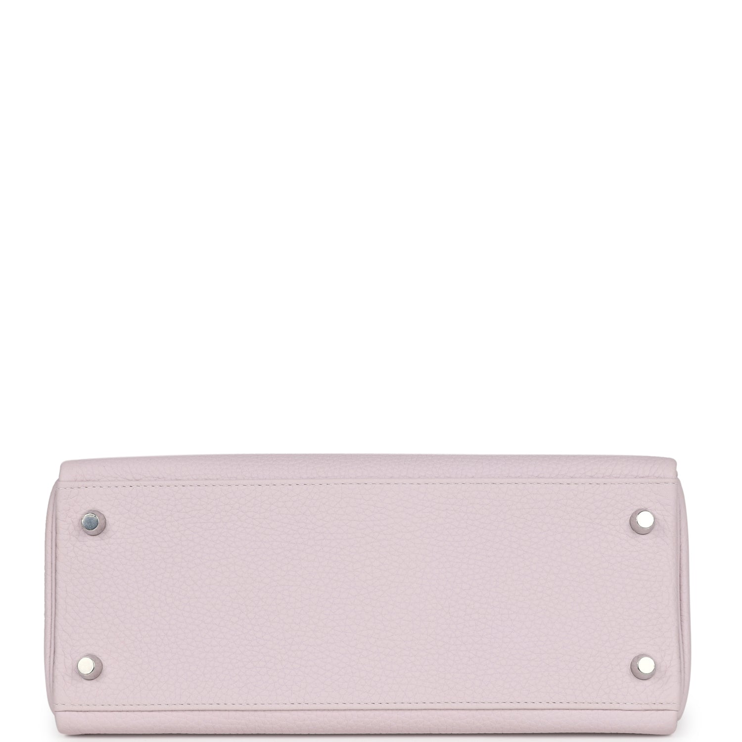 Hermes Kelly Retourne 28 Mauve Pale Clemence Palladium Hardware