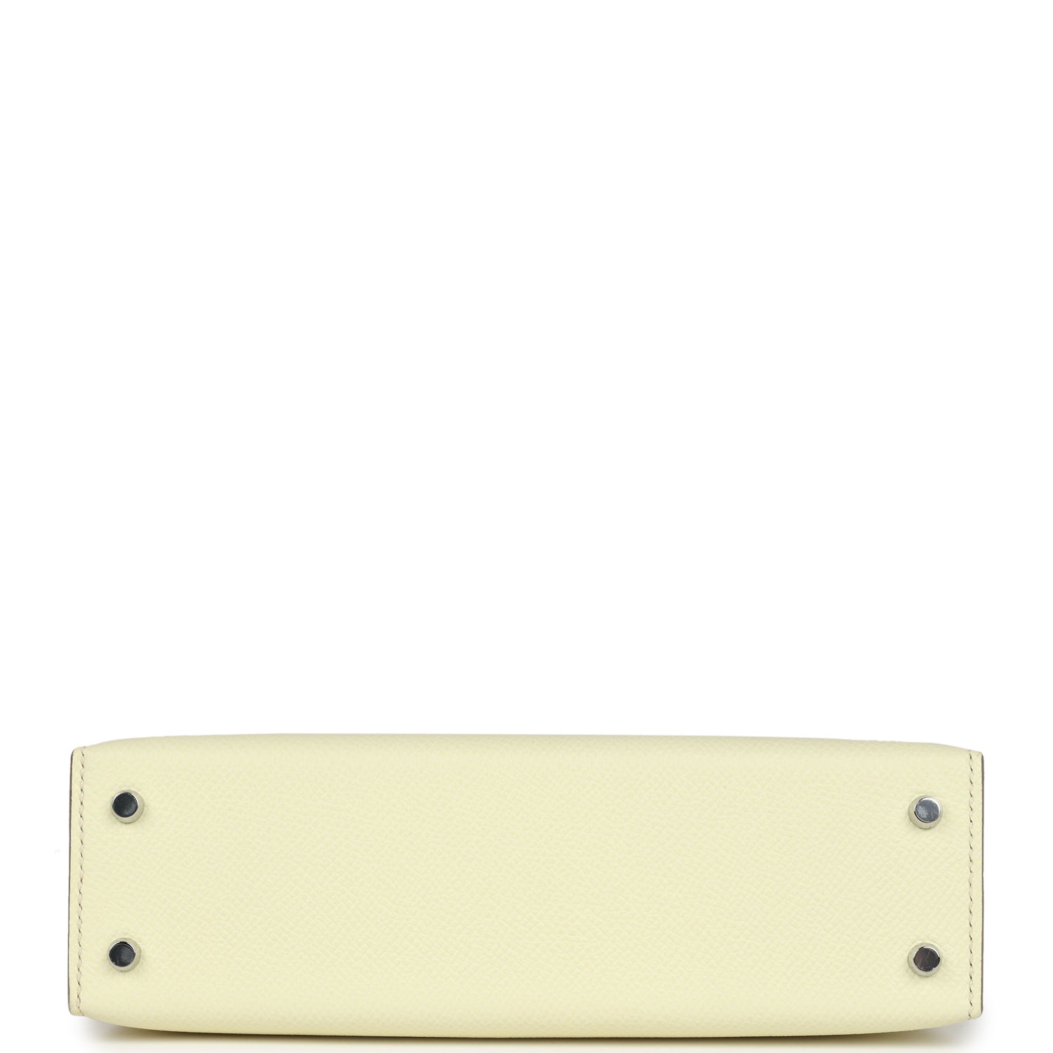 Hermes Kelly Sellier 20 Jaune Milton Epsom Palladium Hardware
