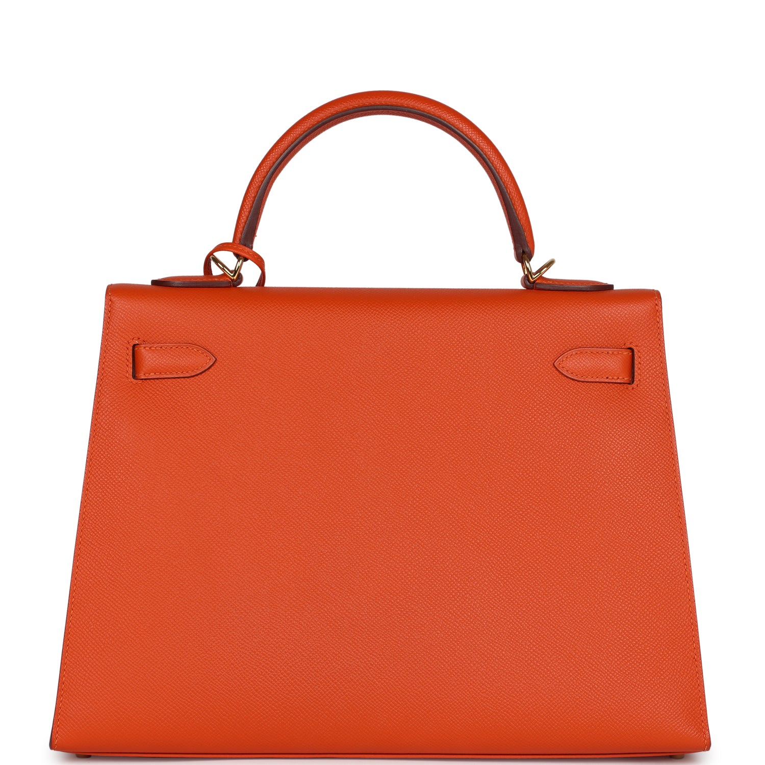 New Hermes Kelly Sellier 32 Feu Epsom Gold Hardware