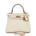 Hermes Kelly Retourne 25 Nata Swift Gold Hardware