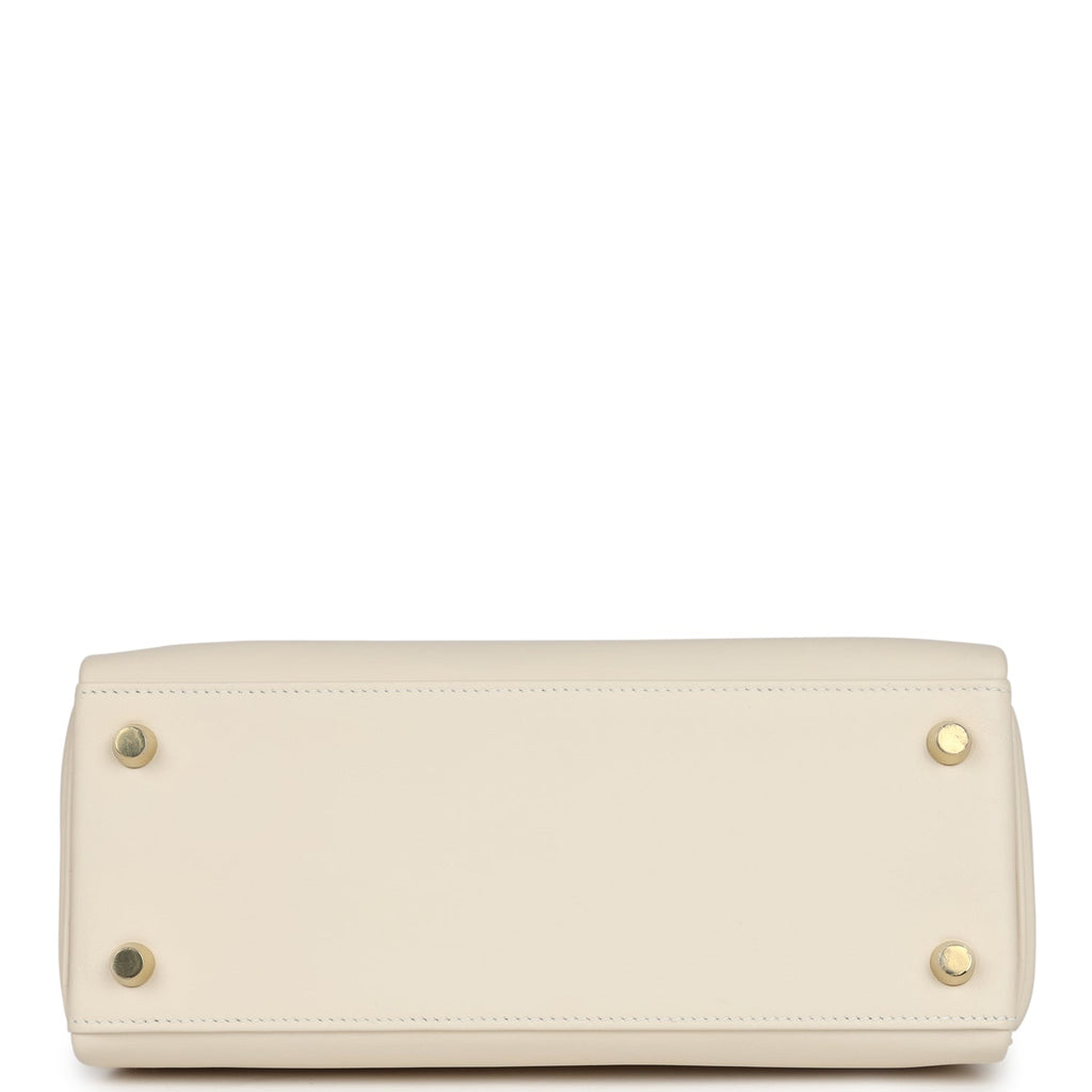Hermes Kelly Retourne 25 Nata Swift Gold Hardware