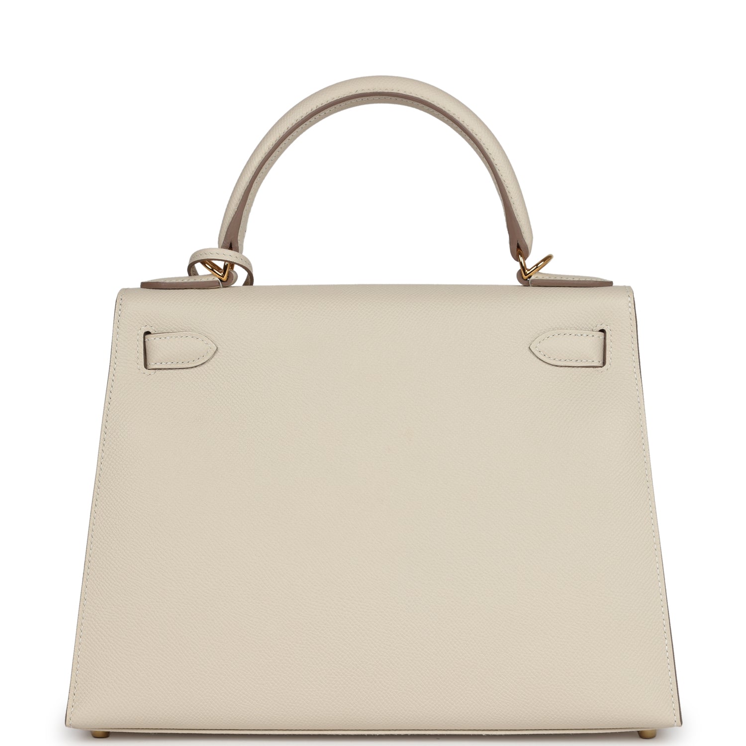 Hermes Kelly Sellier 28 Craie Epsom Gold Hardware