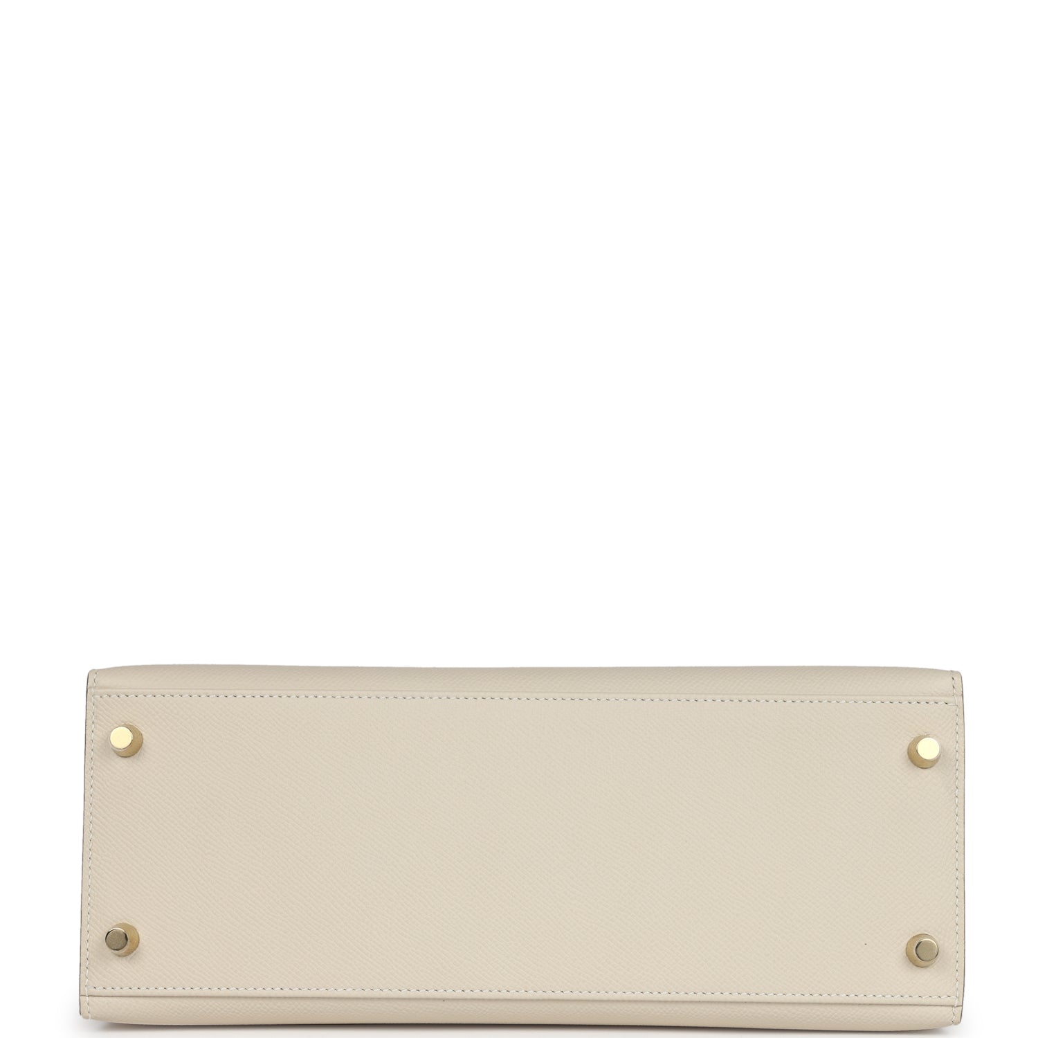 Hermes Kelly Sellier 28 Craie Epsom Gold Hardware