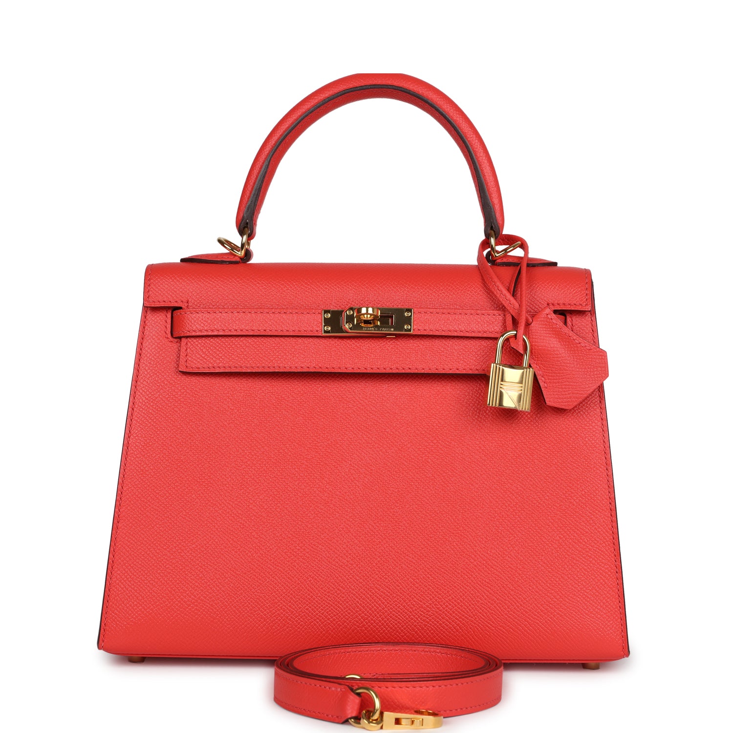 New Hermes Kelly Sellier 25 Rose Jaipur Epsom Gold Hardware - Payment 1