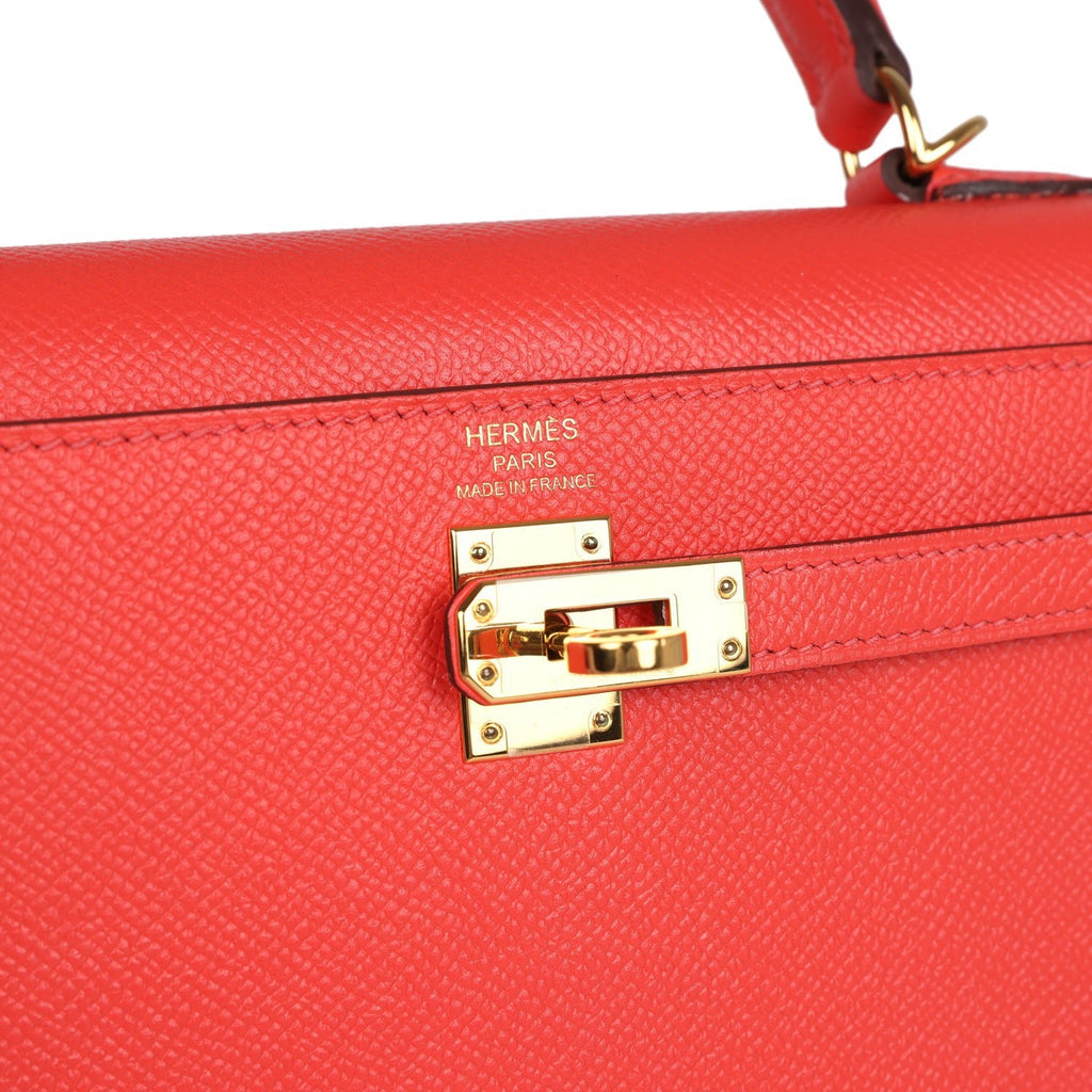 New Hermes Kelly Sellier 25 Rose Jaipur Epsom Gold Hardware - Payment 1