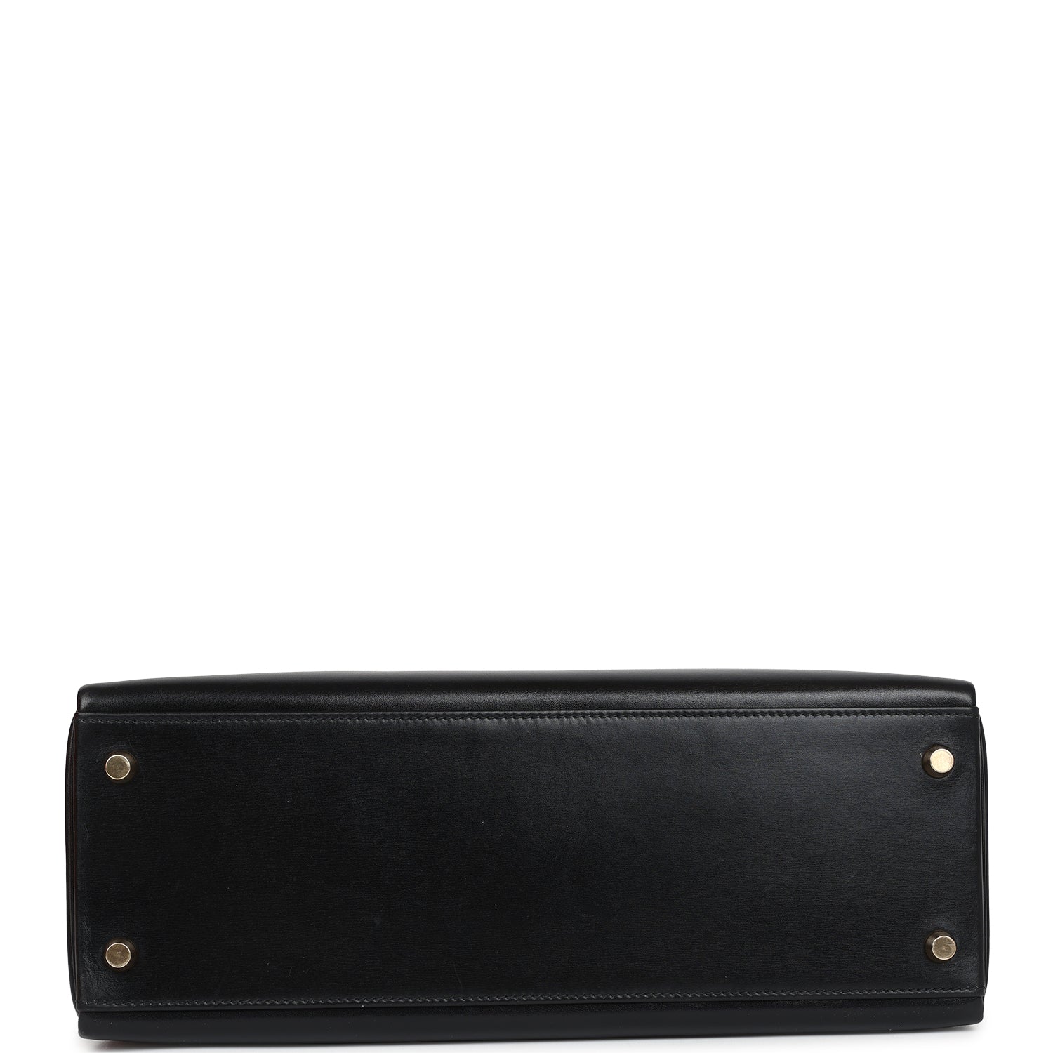 New Hermes Kelly Retourne 32 Black Box Gold Hardware