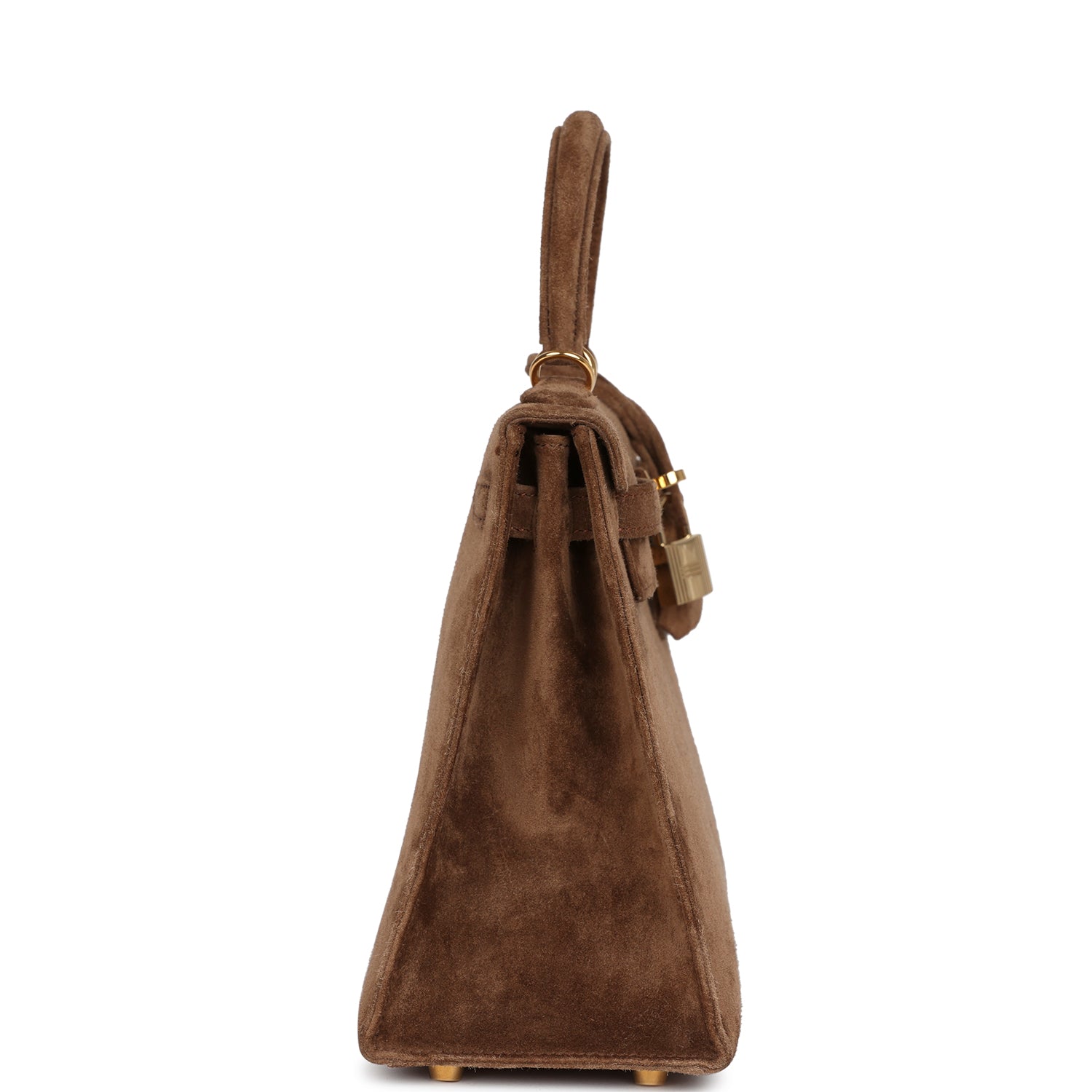 New Hermes Kelly Sellier 25 Brown Doblis Gold Hardware