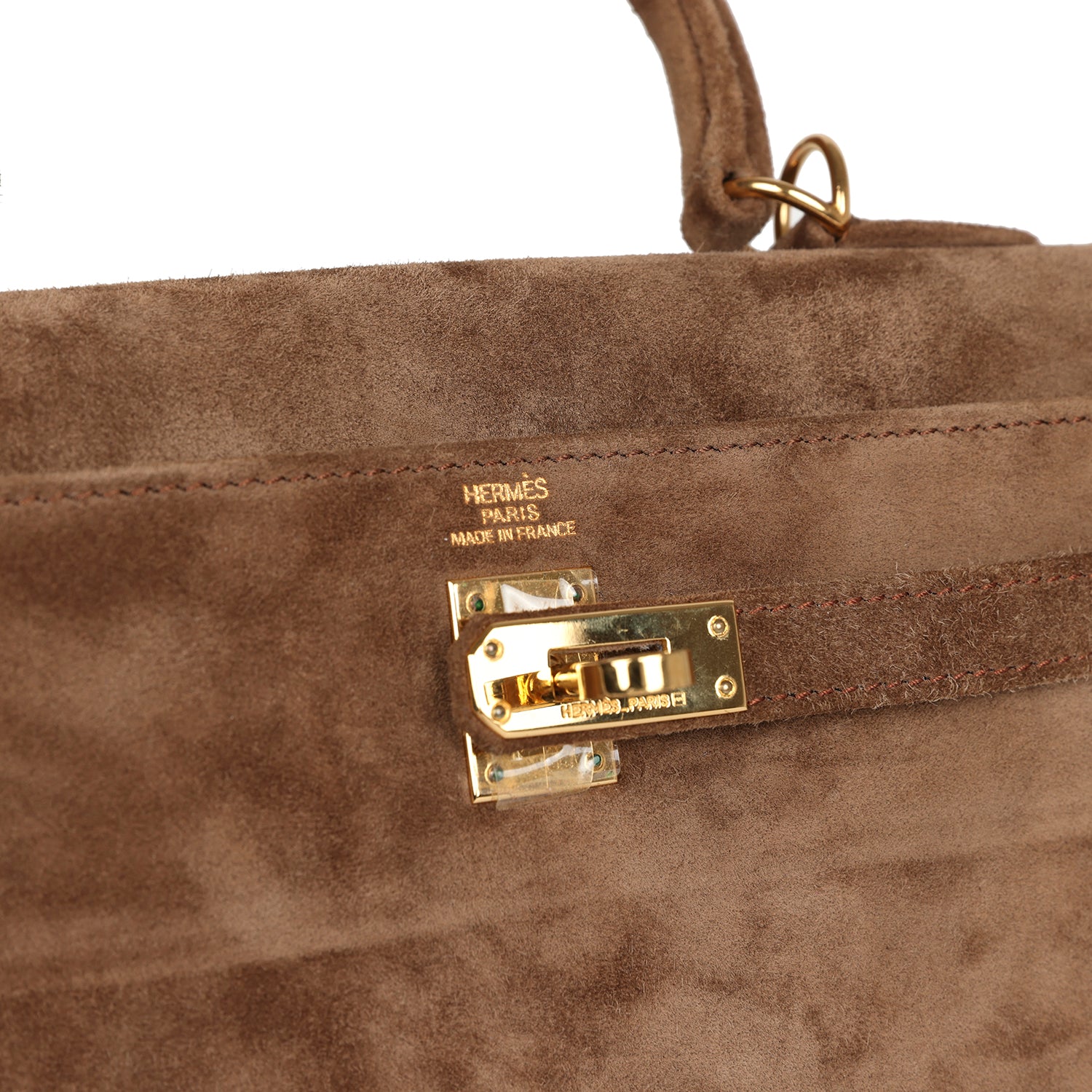 New Hermes Kelly Sellier 25 Brown Doblis Gold Hardware