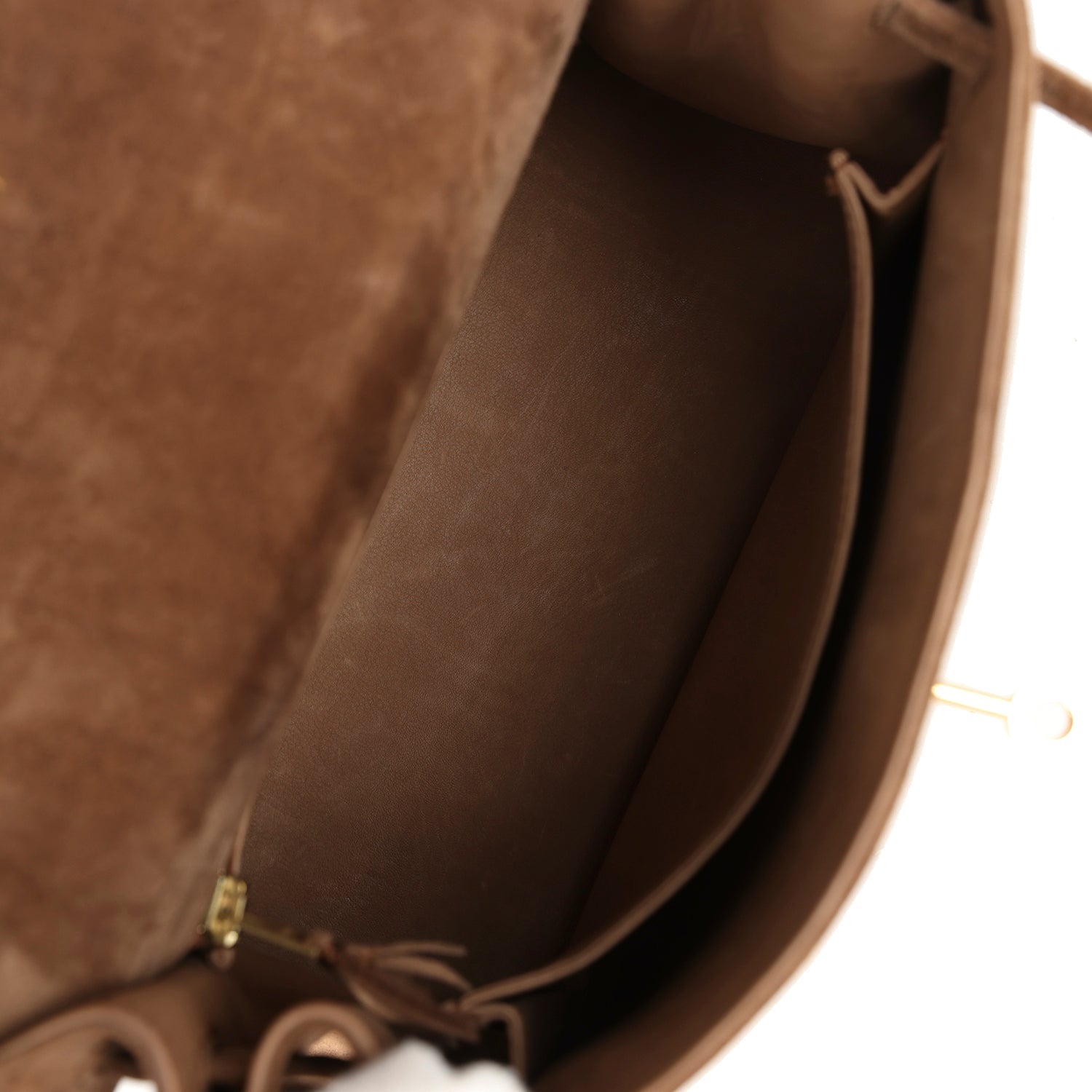 New Hermes Kelly Sellier 25 Brown Doblis Gold Hardware