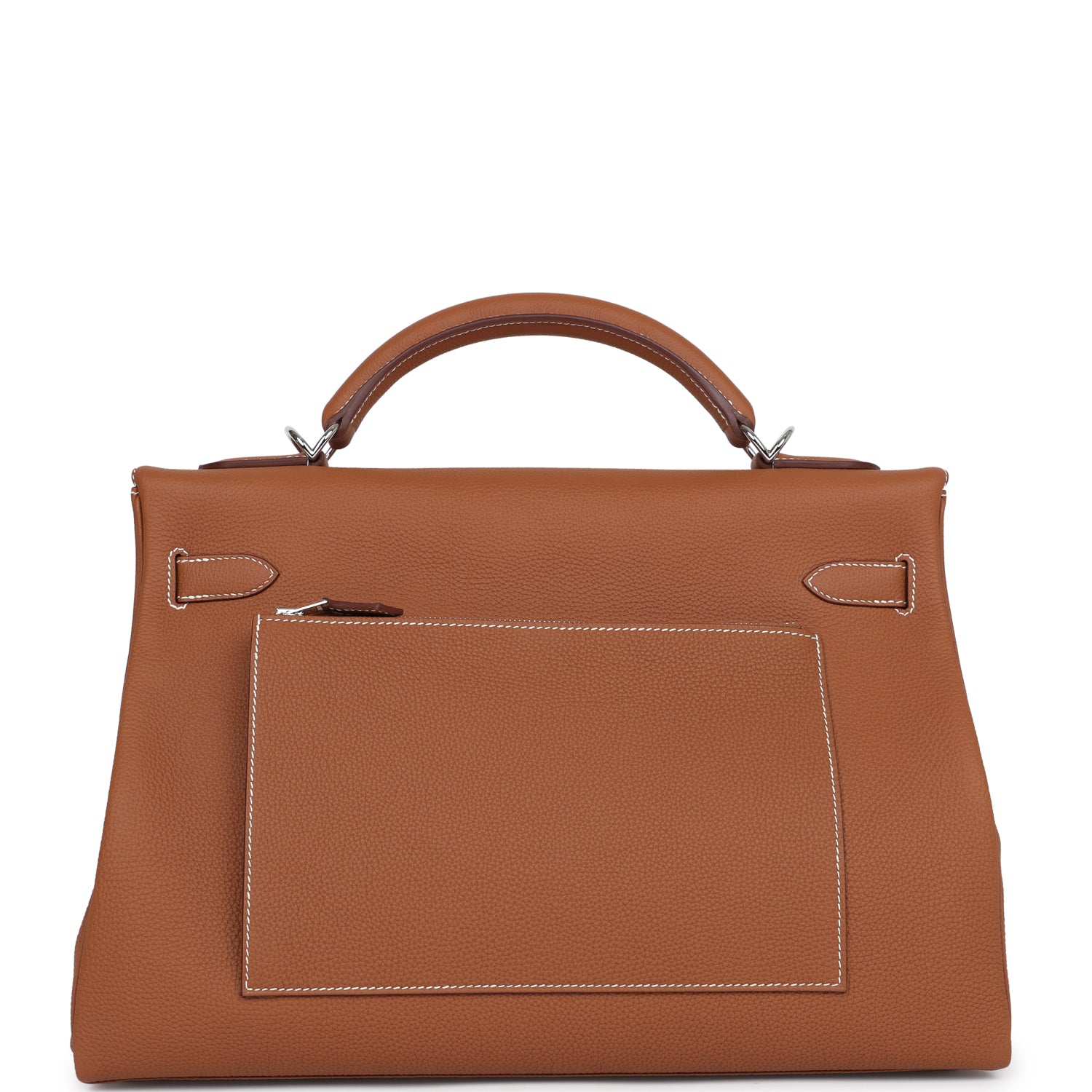 Hermes Kelly 42 Maxi Gold Togo Palladium Hardware