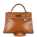 New Hermes Kelly Retourne 32 Naturel Sable Chamonix Gold Hardware