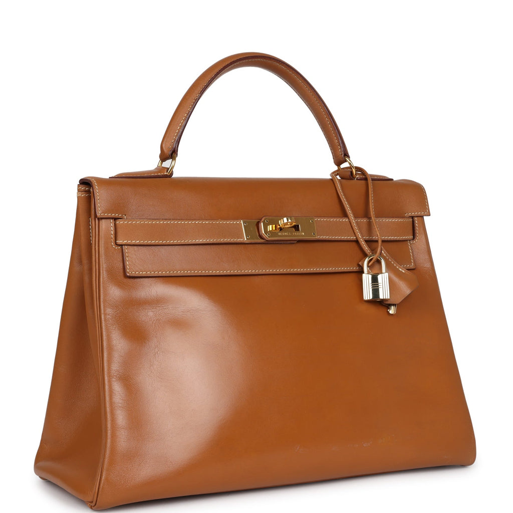 New Hermes Kelly Retourne 32 Naturel Sable Chamonix Gold Hardware