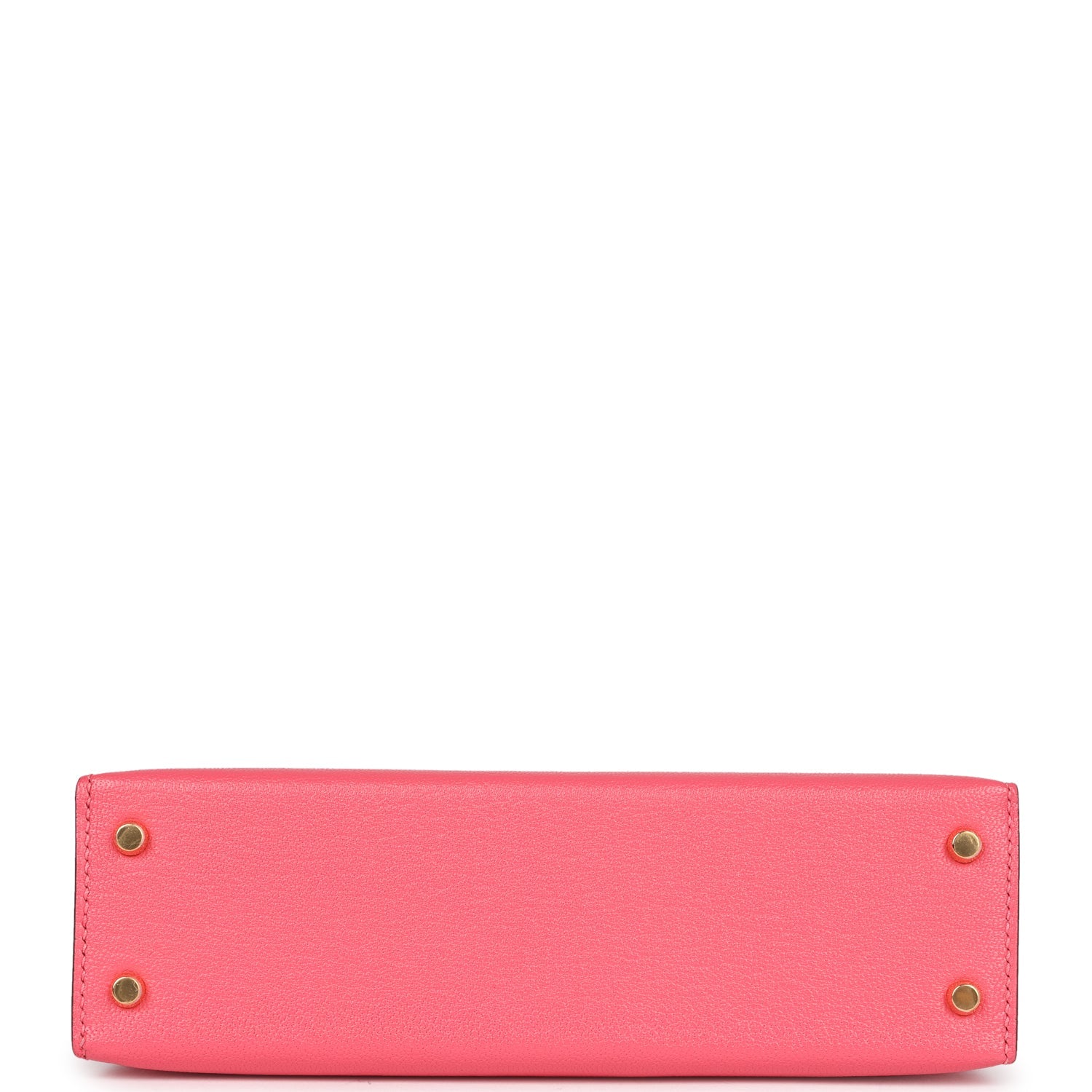 Hermes Kelly Sellier 20 Rose Azalee Chevre Mysore Gold Hardware