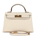 Hermes Kelly Sellier 20 Nata Epsom Gold Hardware