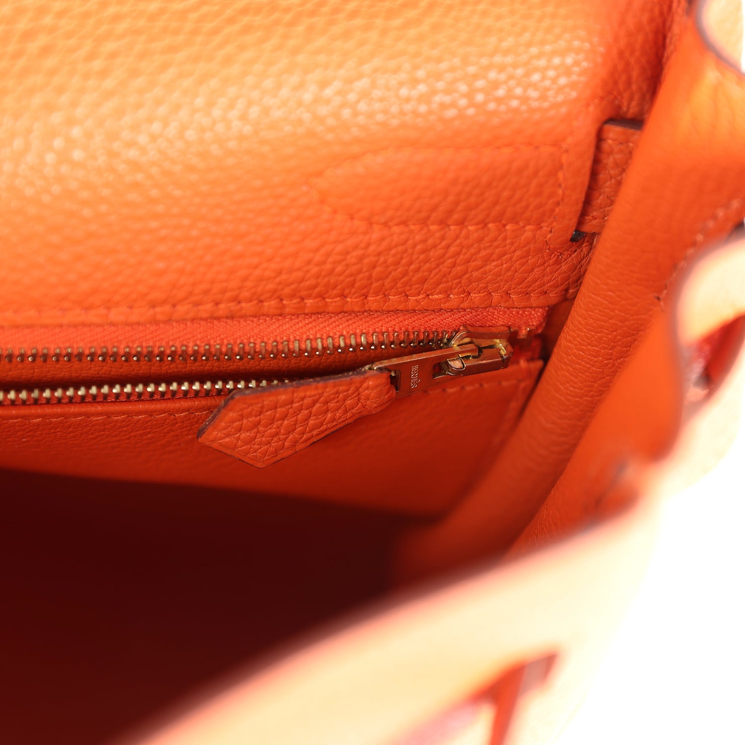 New Hermes Kelly Retourne 32 Orange Togo Gold Hardware