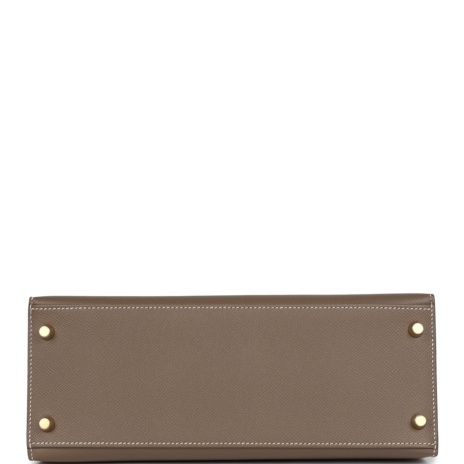 Hermes Kelly Sellier 28 Etoupe Epsom Gold Hardware