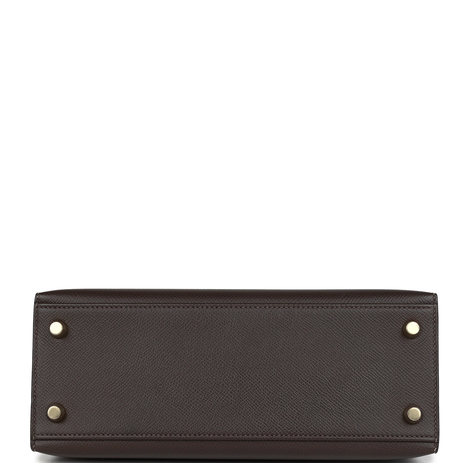 Hermes Kelly Sellier 25 Ebene Epsom Gold Hardware