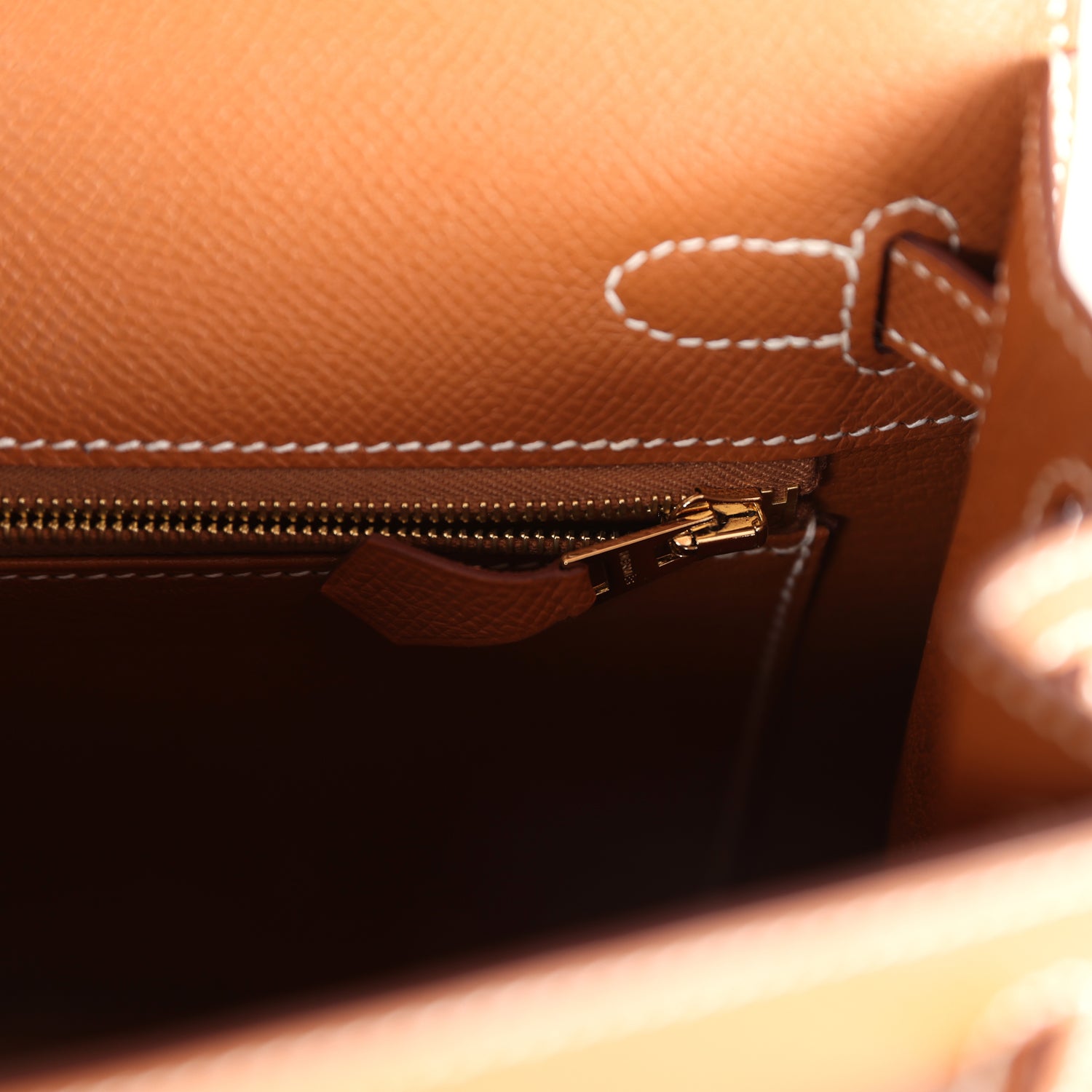 Hermes Kelly Sellier 25 Gold Epsom Gold Hardware
