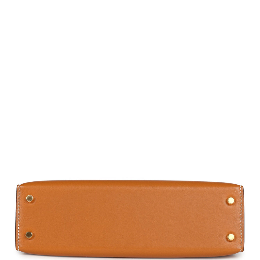 Hermes Kelly Sellier 20 Naturel Sable Butler Gold Hardware