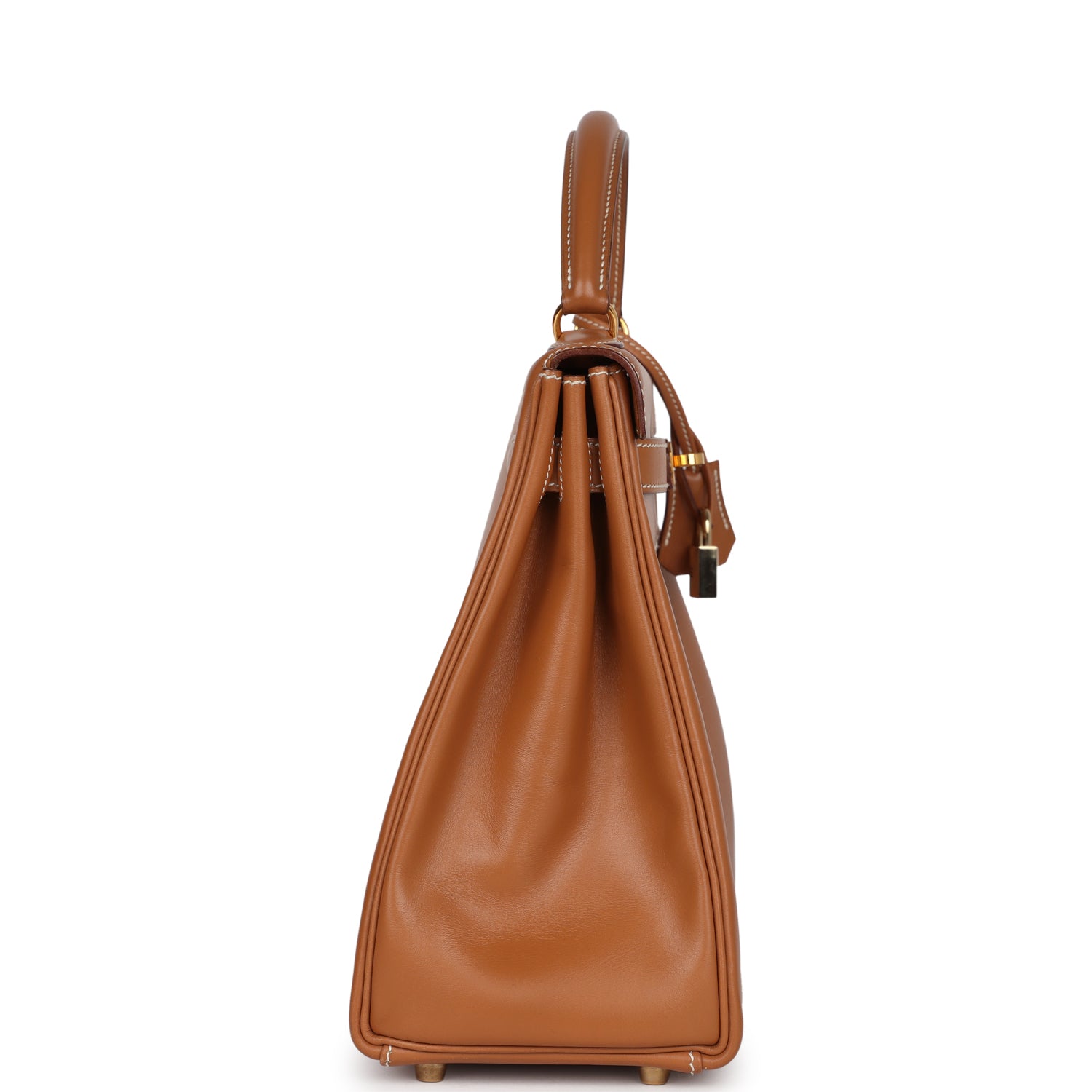 New Hermes Kelly Retourne 32 Naturel Sable Chamonix Gold Hardware