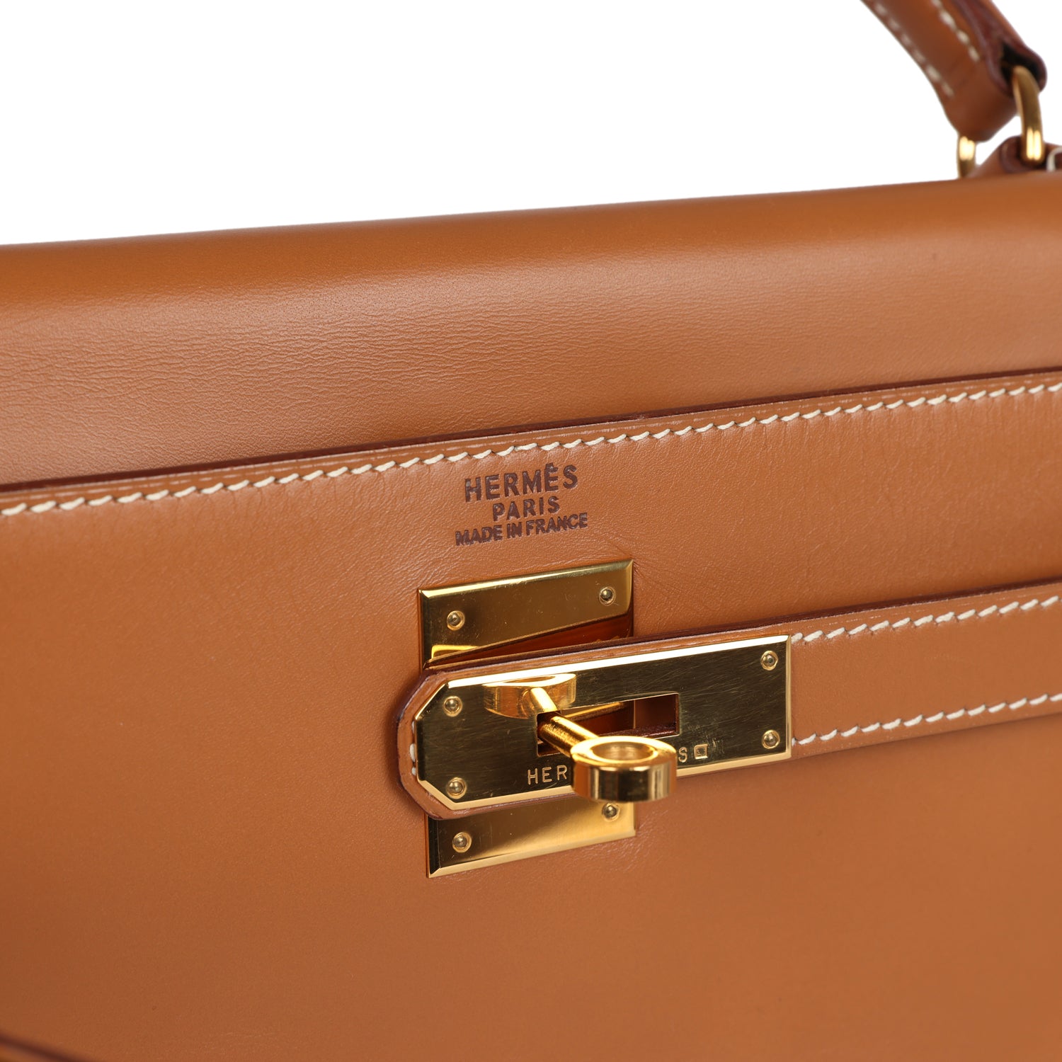 New Hermes Kelly Retourne 32 Naturel Sable Chamonix Gold Hardware
