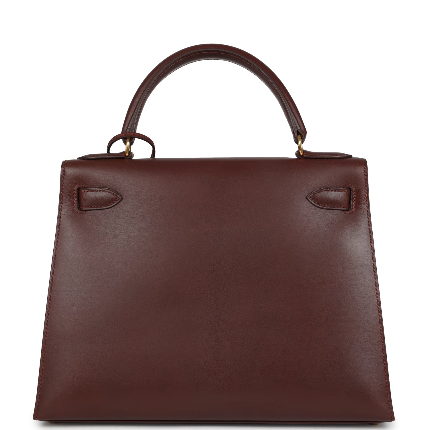 New Hermes Kelly Sellier 28 Noisette Box Gold Hardware