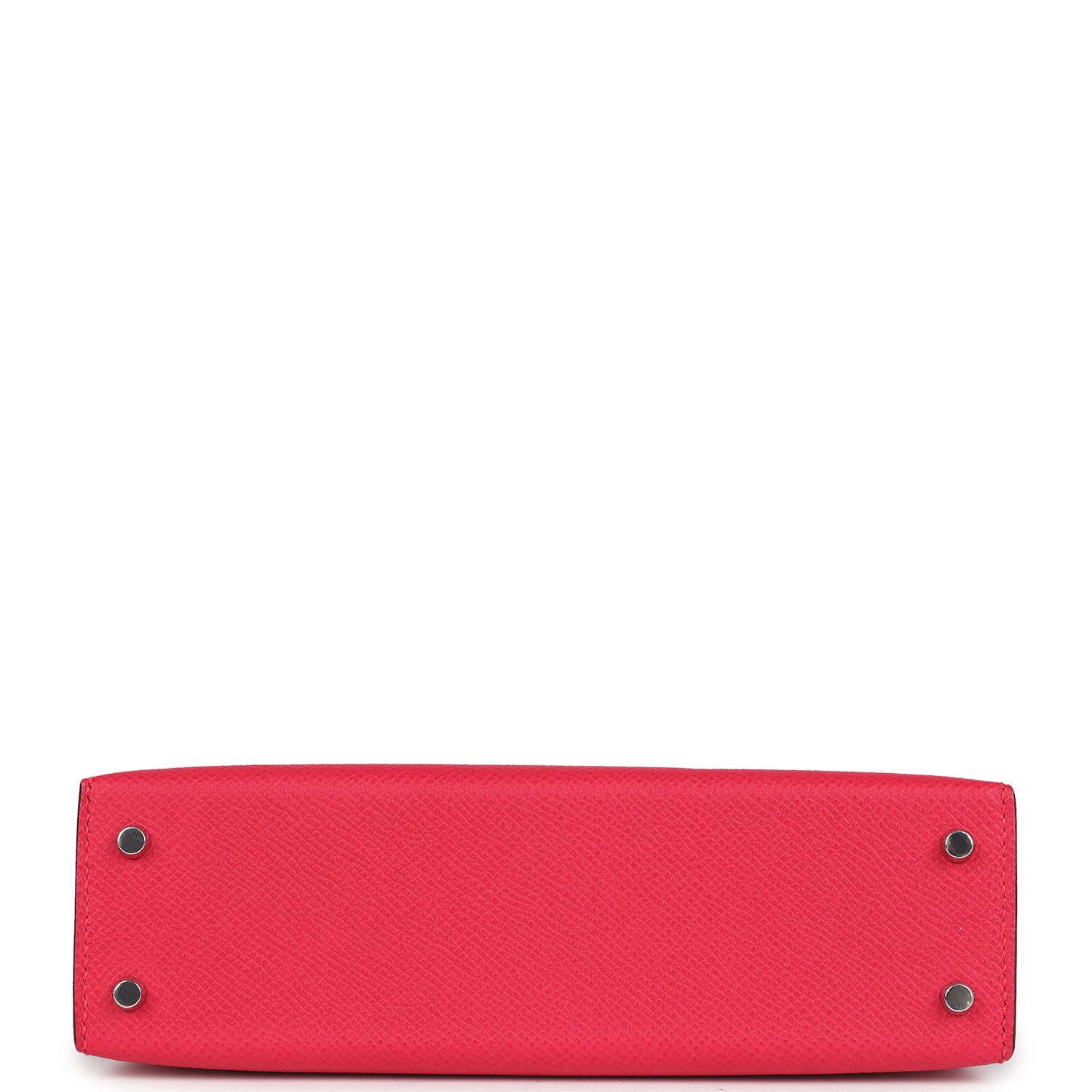 Hermes Kelly Sellier 20 Rose Extreme Epsom Palladium Hardware