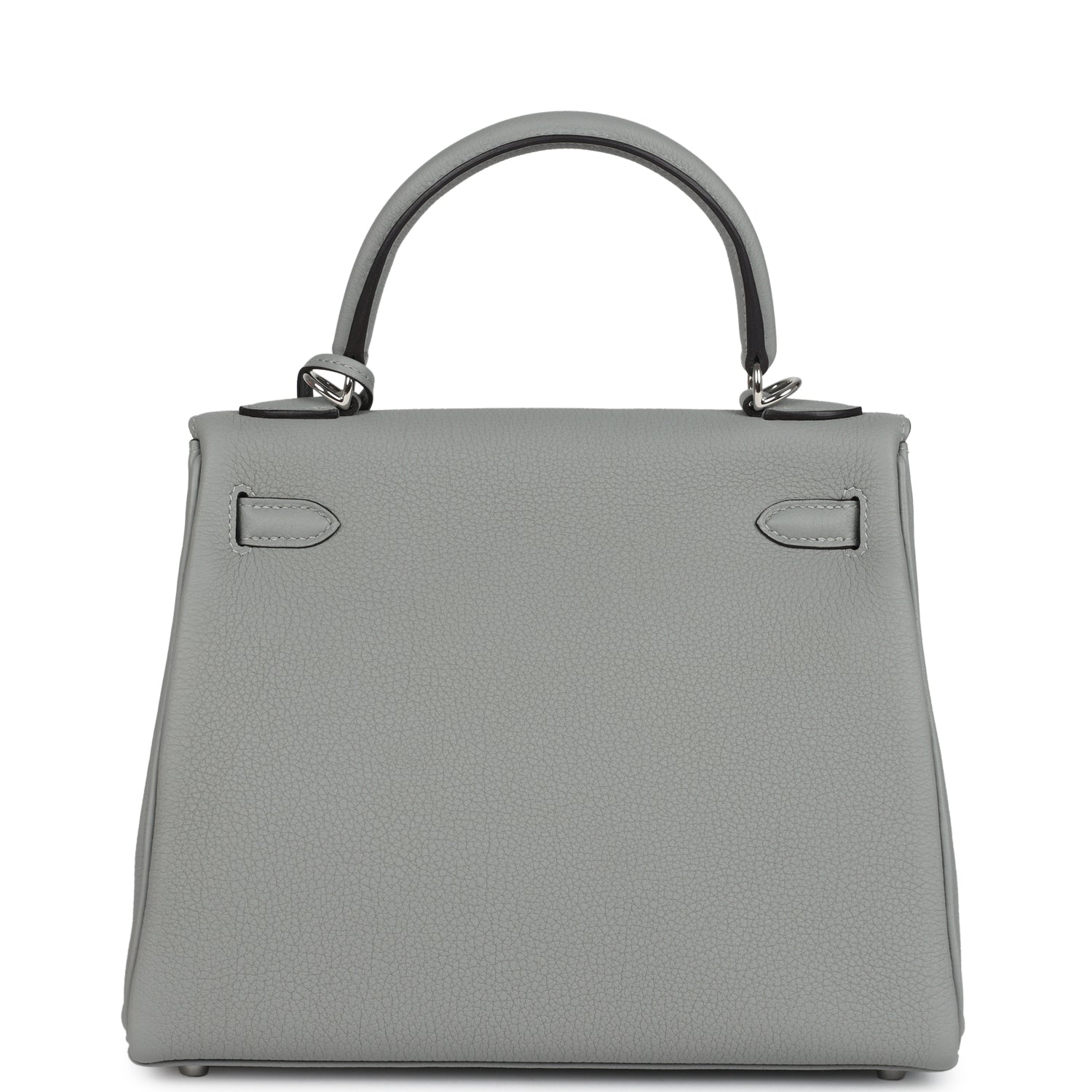 Hermes Kelly Retourne 25 Gris Mouette Togo Palladium Hardware